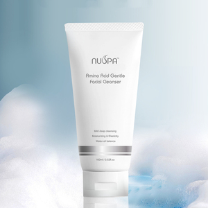 プライベートラベルNuspaフェイシャルクレンザー刺激なし弾力性を改善アミノ酸洗顔料 - Product Image 2