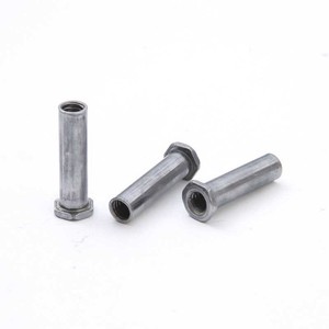 Carbon Steel Hexagonal Press Fit Nut <b>Post</b> M2 M3 M4 M5 M6 Metric Thread Insert Grade 4.8 General Equipment - Product Image 3