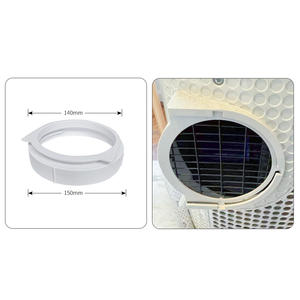 Connecteur d'interface de corps en ABS pour climatiseur <span class=keywords><strong>mobile</strong></span> domestique manuel, <span class=keywords><strong>tuyau</strong></span> d'évacuation de fenêtre - Product Image 5