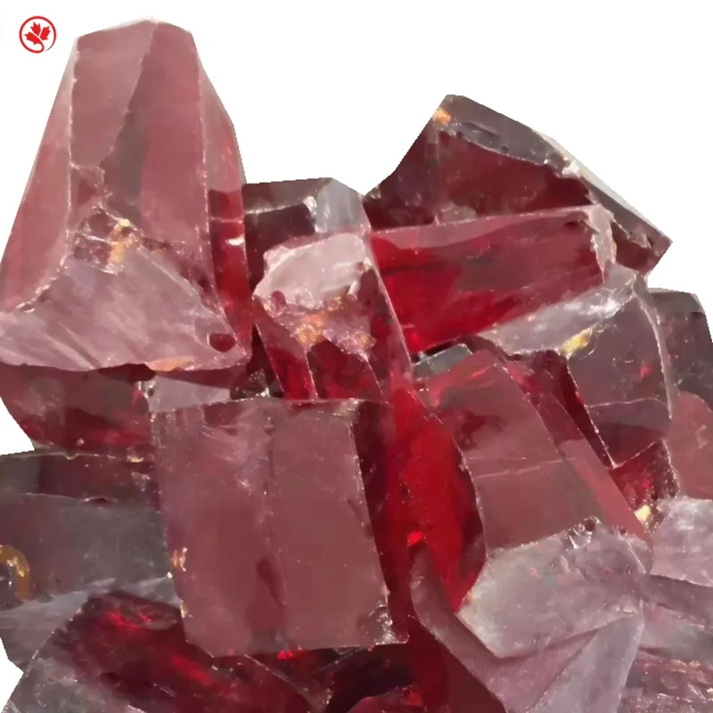 Garnet stone preço de fábrica uncut zircônia cúbica sintética (laboratório criado) cor play ou fogo calor festa apelogial