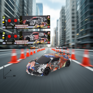 Auto de Carreras Turbo RC a Escala 1:22, Auto de Juguete a Control Remoto para Niños - Product Image 3