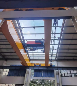 Pont roulant à double poutre <span class=keywords><strong>de</strong></span> type LH <span class=keywords><strong>de</strong></span> 16 tonnes, pont roulant à câble électrique pour levage léger en atelier - Product Image 5