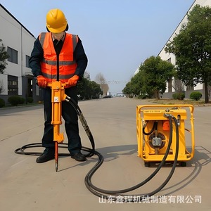 Casseur hydraulique avec groupe motopropulseur, outil de concassage du béton pour la démolition - Product Image 3