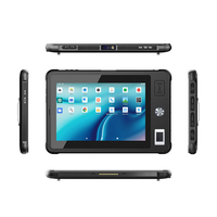 Tablet PC Industrial Resistente IP65 con Android 15, Pantalla MTK de 8 Pulgadas con Resolución de 1920x1200, 4 GB de Memoria, Escáner de Códigos QR/Barras, Lector NFC RFID