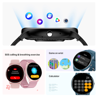 Reloj Inteligente C14pro con Pantalla Redonda, Llamadas por BT, Frecuencia Cardíaca, 1.46 Pulgadas, IP65, Resistente al Agua, Deportivo, para Hombre y Mujer