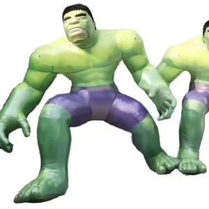 Lớn Cao Carton <span class=keywords><strong>Inflatable</strong></span> <span class=keywords><strong>PVC</strong></span> Hulk Bóng Linh Vật Mô Hình Với Không Thấm Nước Và Tùy Chỉnh Màu Sắc Cho Các Sự Kiện Quảng Cáo - Product Image 4