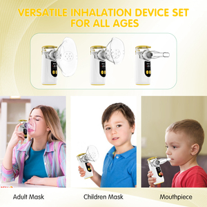 Nebulizzatore Portatile a Rete Ricaricabile Silenzioso Inalatore a Ultrasuoni per Viaggi Bambini Adulti <span class=keywords><strong>Asma</strong></span> Spruzzatore di Nebbia CE MDR - Product Image 4