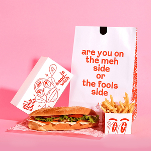 Cajas de Cartón Reciclado para Alimentos, Personalizadas, para Papas Fritas, Hamburguesas y Comida para Llevar - Product Image 3