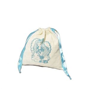 ถุงคลุมกระเป๋าผ้าฝ้ายออร์แกนิคสั่งทำขายส่ง - Product Image 2