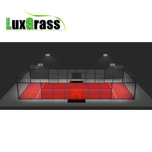 Pista de Pádel súper panorámica para exteriores, precio de fábrica, cancha de pedales, juego completo de canchas de pádel, fabricantes - Product Image 5