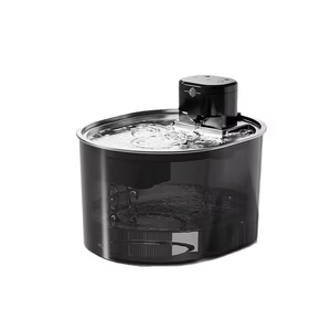 Precio al por mayor de fábrica, dispensador de agua para perros y gatos, comederos automáticos para mascotas, fuente de agua potable inteligente súper silenciosa inalámbrica para mascotas - Product Image 1