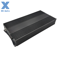 Amplificateur de classe D haute puissance Smart Series 8000W*1CH de style brésilien avec crossovers et égaliseurs pour système audio de voiture mono