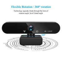 Kamera web desktop notebook 1080P dengan Mikrofon online usb HD kamera panggilan video webcam