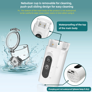 El último nebulizador portátil inteligente de mano para el cuidado del hogar para adultos y niños, USB versátil para uso doméstico en exteriores en hoteles - Product Image 4