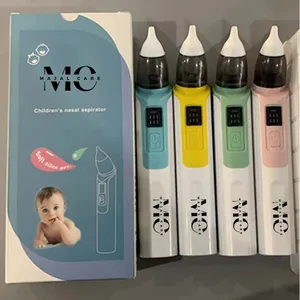 사일런트 어린이 비강 흡인기 전기 아기 코 흡입 신생아 베이비 케어 제품을위한 유아 청소 코 클리너
