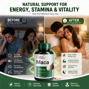 Suplemento de extractos de planta de maca Shecome personalizado, apoyo energético para el cuidado de la salud de adultos, cápsulas de maca, píldoras para agrandar el pene - Product Image 4