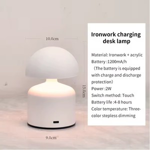 Lampe de table LED flexible au design rustique, rechargeable, avec barre lumineuse à motifs décoratifs, pour créer une ambiance, idéale pour salon, camping, avec variateur d'intensité, pour chevet - Product Image 4
