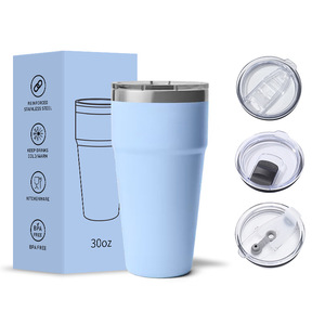 Maekawa Stainless Steel Tumbler 30oz Insulated Travel Mug BPA Free Vacuum Flask Coffee Cup - Product Image 5
