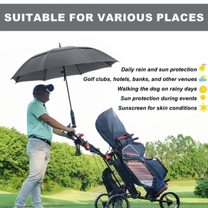 Innovative Shenzhen Wholesale 30 Inch Large <b>Windproof</b> logo Prints Big Luxury Promotional Branded Custom Golf <b>Umbrella</b> - Product Image 6
