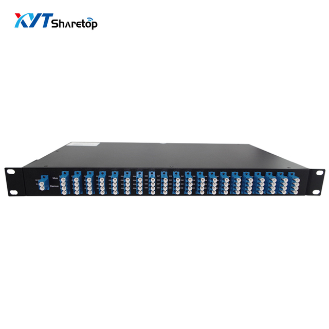 100GHz 200GHz Multiplexer 18channel DWDM MUX/DEMUX Module with 1310nm MON Port China Wholesale Supplier