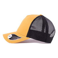 Casquette de baseball personnalisée à 5 panneaux la plus vendue chapeau de soleil de camionneur en toile d'été avec logo brodé pour le cyclisme en plein air et décontracté