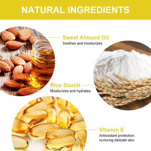 Producto suave para el cuidado del bebé de etiqueta privada, no graso, hidratante, ligero, orgánico, para niños, calmante después de la ducha, aceite corporal para piel seca - Product Image 4