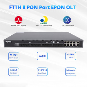 Venta caliente con descuento 4 8 16 PON Puerto V1600D8 V1600D8 FTTH GEPON Vsol 4/8/16 Puertos EPON OLT - Product Image 3