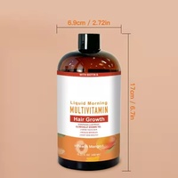 En stock, gouttes liquides multivitaminées, compléments alimentaires pour la croissance des cheveux et les soins de la peau, non destiné aux femmes enceintes, sans danger pour les adultes