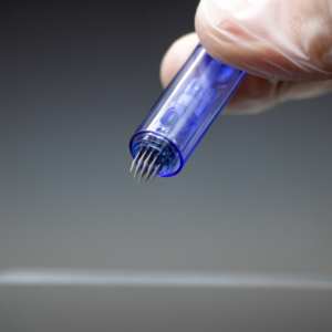 Aguja Cartucho de tatuaje permanente <span class=keywords><strong>Agujas</strong></span> de tatuaje Maquillaje permanente de plástico <span class=keywords><strong>Agujas</strong></span> de maquillaje permanente Maquillaje permanente 10 unids/caja - Product Image 1