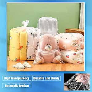 24x24 Inch Clear Plastic <b>Bags</b> Heavy Duty 2 Mil Three Side Seal For Packaging Storage Shipping 50 Pcs - Product Image 5