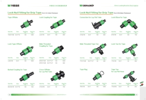 <span class=keywords><strong>Raccord</strong></span> de <span class=keywords><strong>raccord</strong></span> d'écrou de blocage pour tube plat posé pour système d'irrigation agricole <span class=keywords><strong>goutte</strong></span> <span class=keywords><strong>à</strong></span> <span class=keywords><strong>goutte</strong></span> de <span class=keywords><strong>16</strong></span> <span class=keywords><strong>mm</strong></span> - Product Image 6