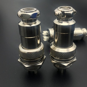 Havacılık fişi GX20-2/3/4/6/8/9/10/12/14 Pin16mm kablo uzatması erkek ve ICs için dişi soket - Product Image 5