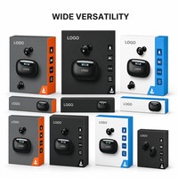 Caja de Cartón Mate Negra para Auriculares, Empaque de Alta Calidad con Logotipo Personalizado, Impresión en Fábrica de Papel Rígido