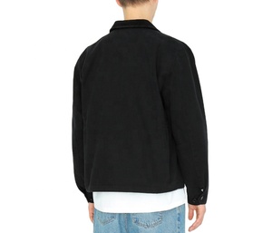 Venta caliente nuevo diseño hecho a medida de los hombres Retro Vintage Streetwear moda lona Casual chaqueta para hombre - Product Image 4