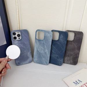 Funda de teléfono Jean para iPhone 13 Pro Max 15 con función magnética a prueba de golpes - Product Image 2