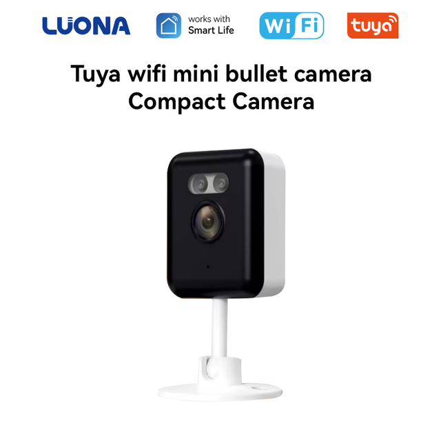 HD 4MP Smart Life WiFi Home Security IP Camera Human Motion Detect APP Alert Two-Way Audio IR Night Vision Outdoor Indoor Camera