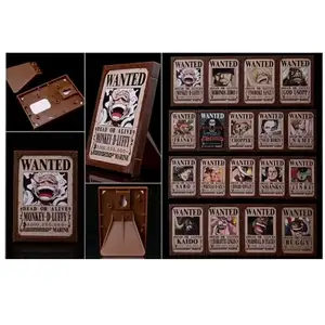 <span class=keywords><strong>Figura</strong></span> de PVC de Anime de 9 cm, <span class=keywords><strong>18</strong></span> Estilos, Luffy, Zoro, <span class=keywords><strong>Sanji</strong></span>, Law, Serie de Pósteres de Señales de Busca, Marco de Fotos, Juguete de Muñeca - Product Image 1