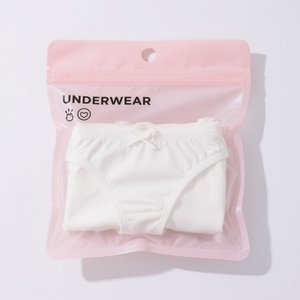 Bolsa de plástico con cremallera impresa personalizada para ropa interior, embalaje biodegradable con agujero para colgar, almacenamiento impermeable - Product Image 3