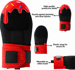 Guanto da Scivolata per Baseball e Softball, in Pelle, Professionale, Premium, Durevole, Leggero, per Mano Destra/Sinistra, Protezione per le Mani - Product Image 6