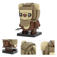 Set de Bloques de Construcción del Personaje Wicket de la Guerra Espacial, Kits de Bricolaje, Ladrillos MOC, Juguetes para Niños, Regalo, MOC2392