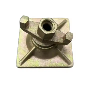 Galvanized Steel Concrete Tie Rod System Formwork Accessories High Strength Industrial Design <b>Square</b> Swivel <b>Combined</b> Nut Tianjin - Product Image 3