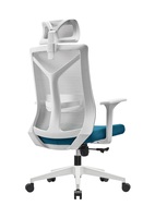 Chaise ergonomique moderne, polyvalente, pivotante et flexible pour le personnel, réglable en hauteur pour un bureau d'ordinateur, salles de conférence à domicile