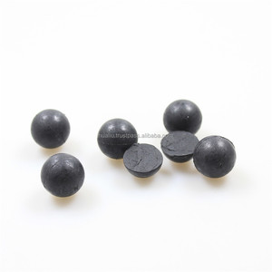 Pelotas de entrenamiento de goma de triple capa profesional 0,68 Cal | Paintball-Camuflaje seguro/Proyectiles de impacto de juego de Campo | - Product Image 6