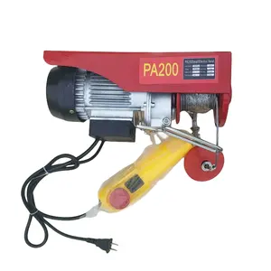 Wire Rope Household Construction 2000kg High Speed Mini Electric Hoist For Material Handling