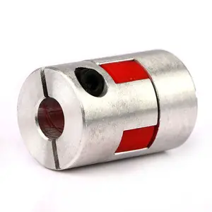 OD30mm L35MM red Polyurethane Flexible plum keyway shaft coupling coupler 6mm 6.35mm 8mm 10mm 12mm 12.7mm 14mm 15mm 16mm