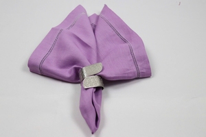 Serviettes de table durables 100% lin, faites à la main, brodées, écologiques, personnalisables, réutilisables pour la restauration, les hôtels et les mariages - Product Image 6