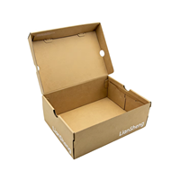 Emballages et boîtes cadeaux rectangulaires en papier kraft faits à la main, écologiques et recyclables, pour chaussettes et vêtements