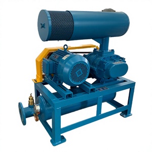 JYSR China Factory's 220V AC High-Pressure Roots <b>Blowers</b> Cast Iron Blades Industrial Wastewater Treatment OEM Customized Support - Product Image 1