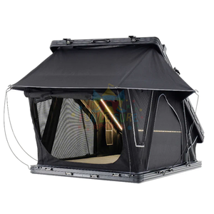 Tente de toit en aluminium pour 2 4 personnes Tente de toit rigide Tente de toit pop-up pour voitures Jeep Suv - Product Image 4