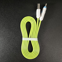 Macaron personnalisable OEM Type C Voyant LED données de charge rapide Câbles USB C vers USB